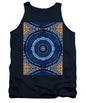 Blue Striped Agate Abstract II - Tank Top