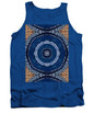 Blue Striped Agate Abstract II - Tank Top