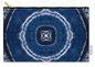 Blue Striped Agate Abstract II - Zip Pouch