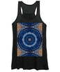 Blue Striped Agate Abstract II - Women's Tank Top