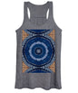 Blue Striped Agate Abstract II - Women's Tank Top