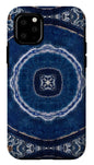 Blue Striped Agate Abstract II - Phone Case