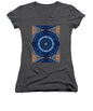 Blue Striped Agate Abstract II - Women's V-Neck