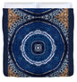 Blue Striped Agate Abstract II - Duvet Cover