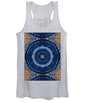 Blue Striped Agate Abstract II - Women's Tank Top