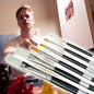 Andrew Cadima 6-Piece Trekell Artist Brush Set For Oil & Acrylic Painting