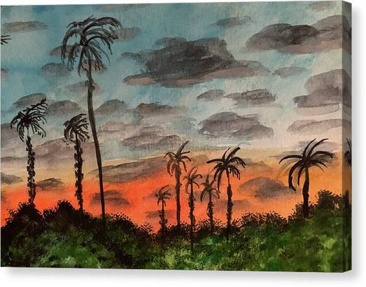 California Sunsets - Canvas Print