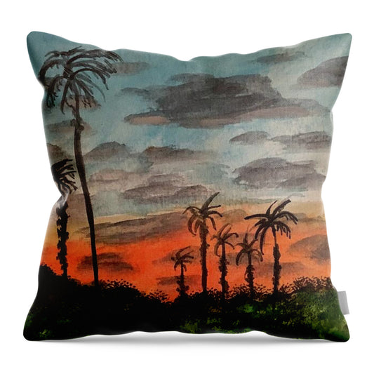 California Sunsets - Throw Pillow