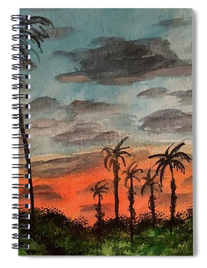 California Sunsets - Spiral Notebook