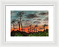 California Sunsets - Framed Print