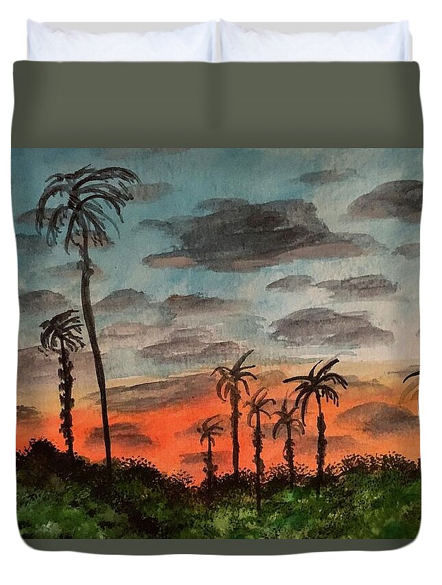 California Sunsets - Duvet Cover
