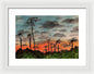 California Sunsets - Framed Print