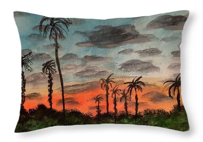 California Sunsets - Throw Pillow