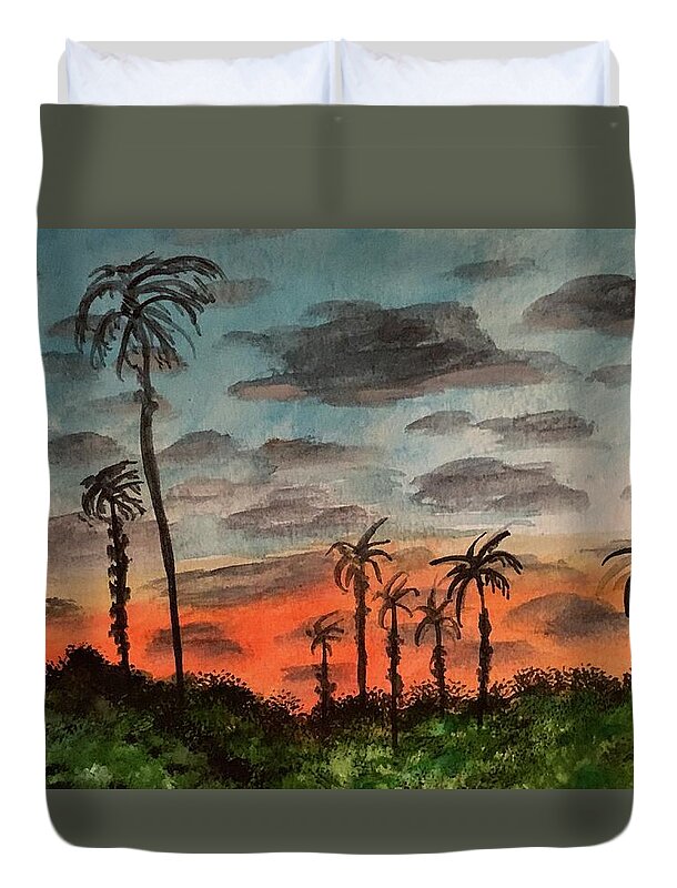 California Sunsets - Duvet Cover
