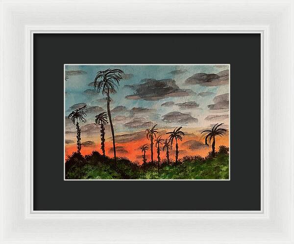 California Sunsets - Framed Print