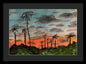 California Sunsets - Framed Print