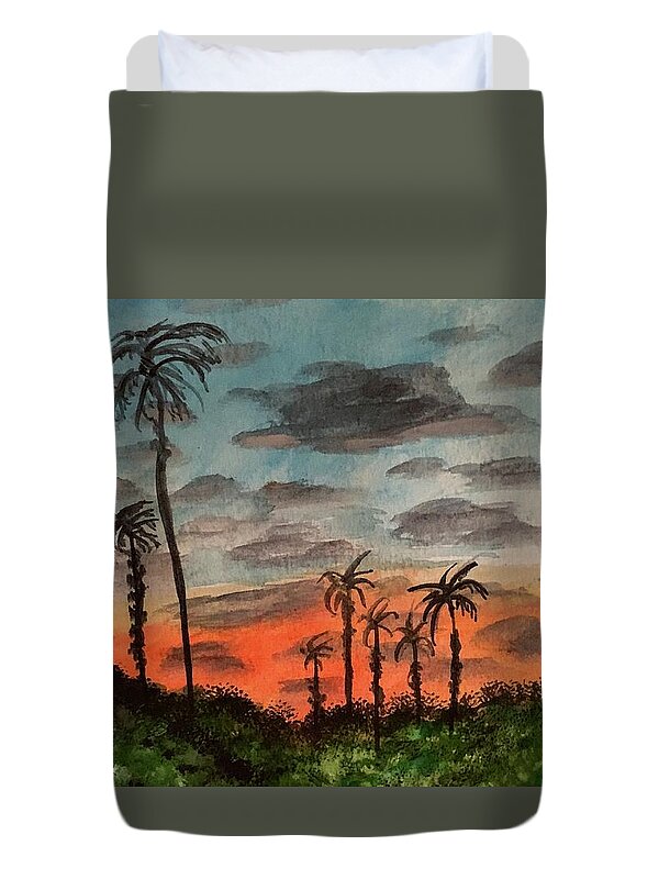 California Sunsets - Duvet Cover