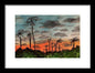 California Sunsets - Framed Print