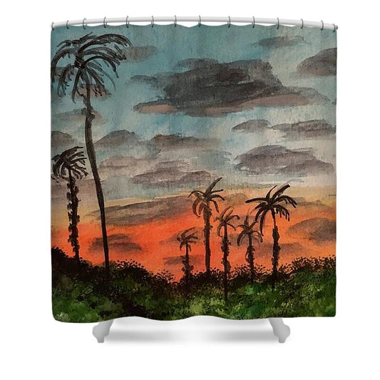 California Sunsets - Shower Curtain