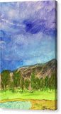 Cathedral Canyon Country Club View - Canvas Print