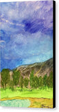 Cathedral Canyon Country Club View - Canvas Print
