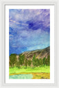 Cathedral Canyon Country Club View - Framed Print
