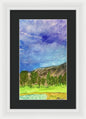 Cathedral Canyon Country Club View - Framed Print