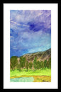 Cathedral Canyon Country Club View - Framed Print