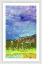 Cathedral Canyon Country Club View - Framed Print