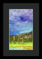 Cathedral Canyon Country Club View - Framed Print