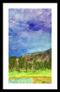 Cathedral Canyon Country Club View - Framed Print