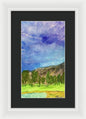 Cathedral Canyon Country Club View - Framed Print