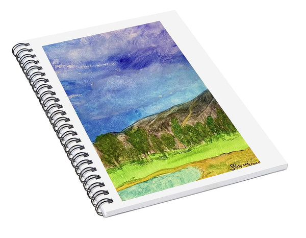 Cathedral Canyon Country Club View - Spiral Notebook