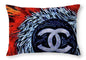 Chanel Feathers - Throw Pillow