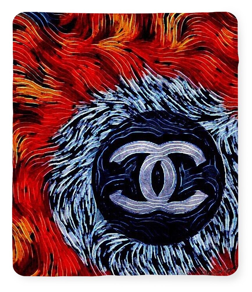 Chanel Feathers - Blanket