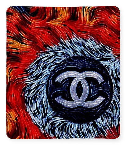 Chanel Feathers - Blanket