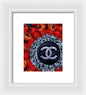 Chanel Feathers - Framed Print