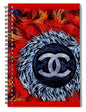 Chanel Feathers - Spiral Notebook