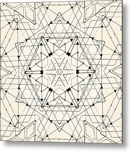 Circuitry III - Metal Print
