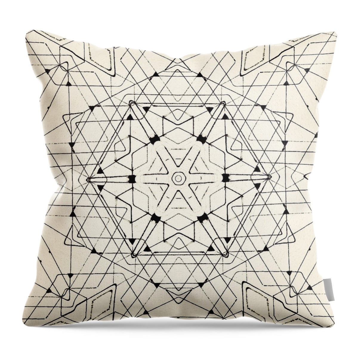 Circuitry III - Throw Pillow