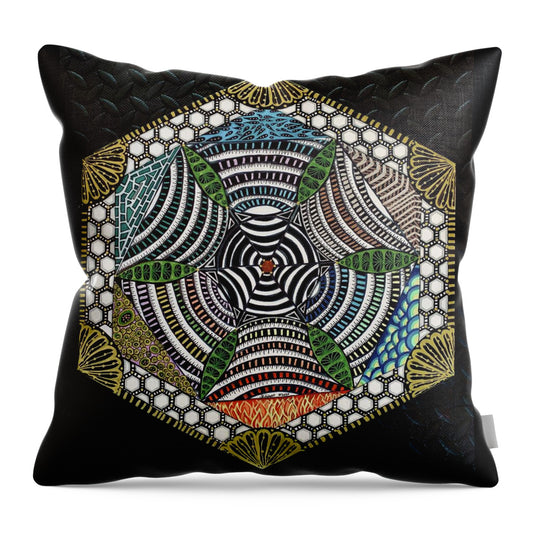 Confusing the MS - Throw Pillow