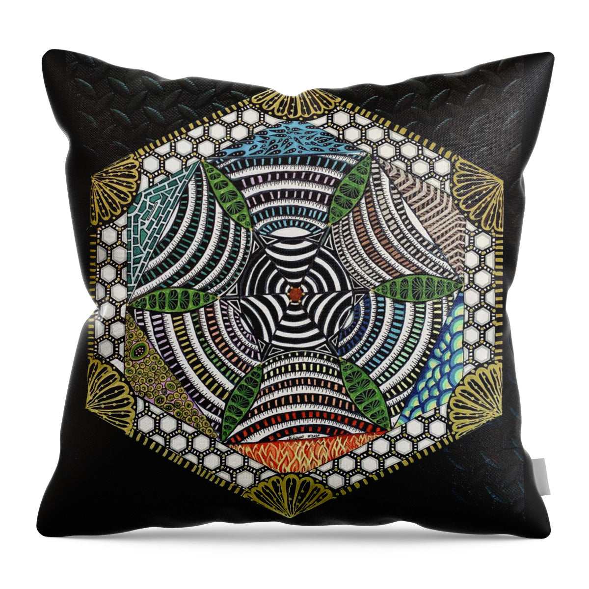 Confusing the MS - Throw Pillow