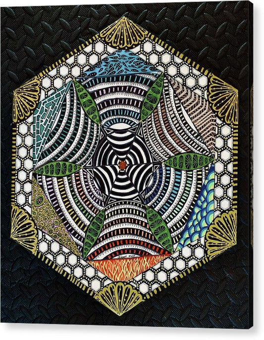 Confusing the MS - Acrylic Print