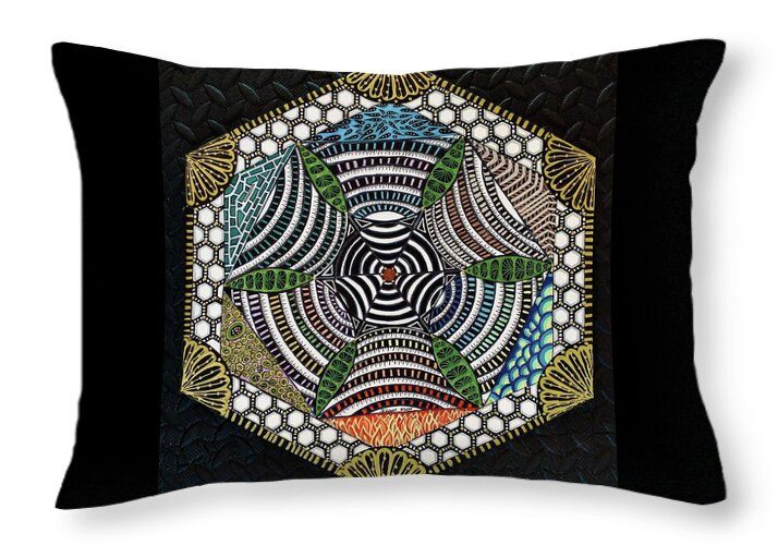 Confusing the MS - Throw Pillow