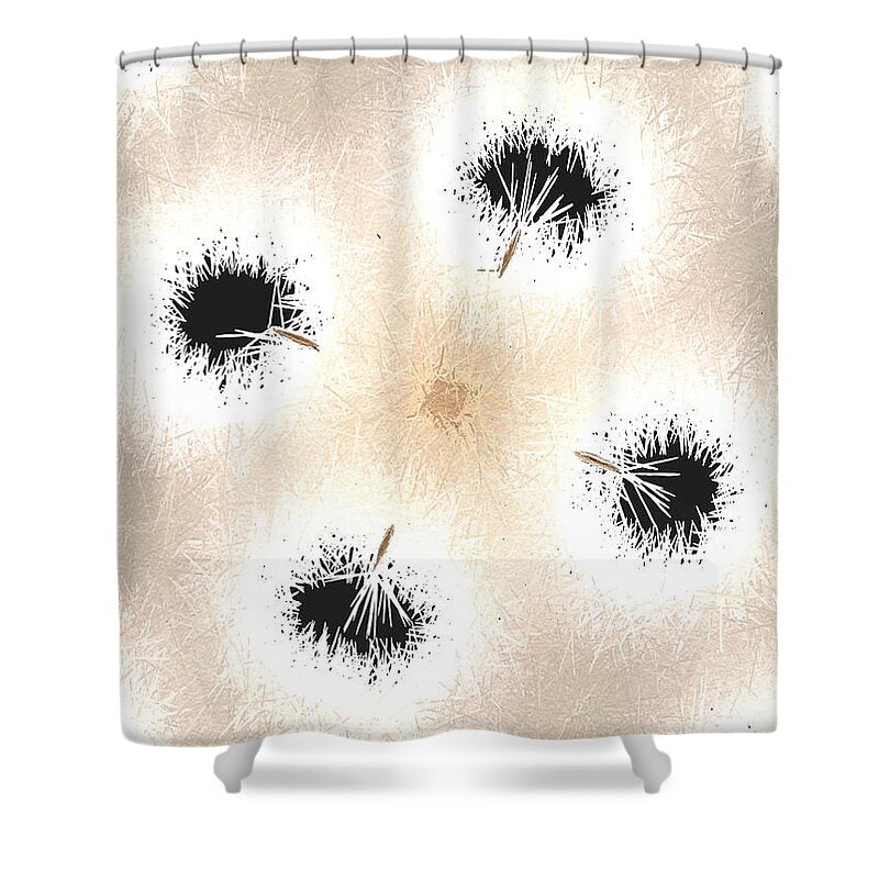 Dandelion Glaze - Shower Curtain