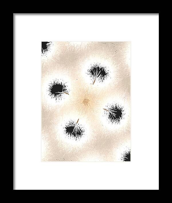 Dandelion Glaze - Framed Print