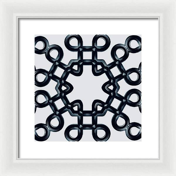 Double Infinity - Framed Print