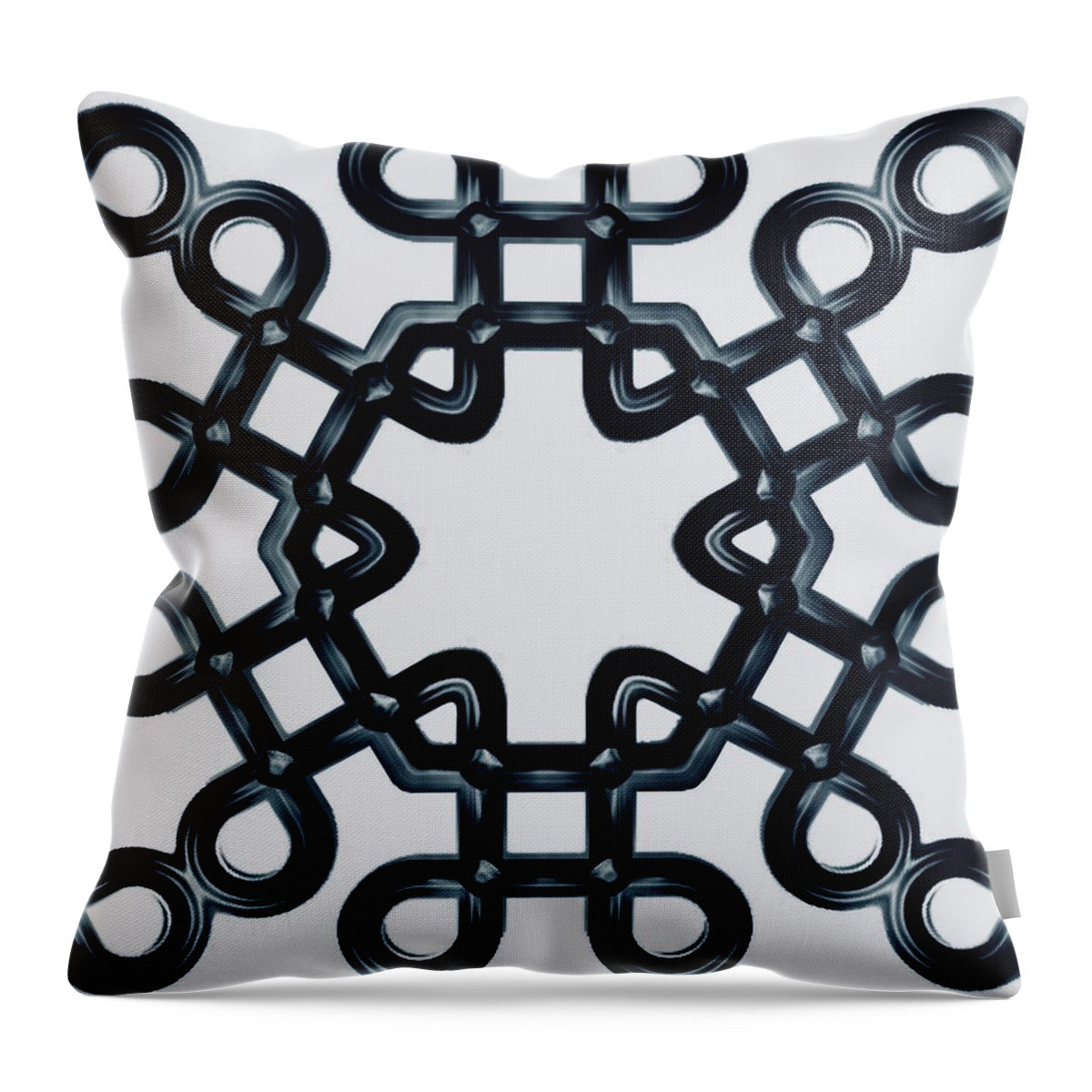 Double Infinity - Throw Pillow