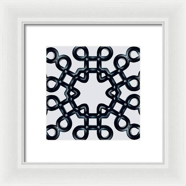 Double Infinity - Framed Print