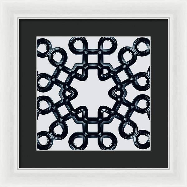 Double Infinity - Framed Print